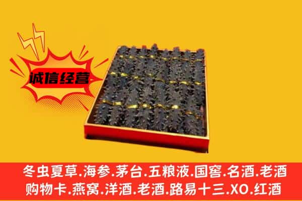 佛山市顺德回收海参